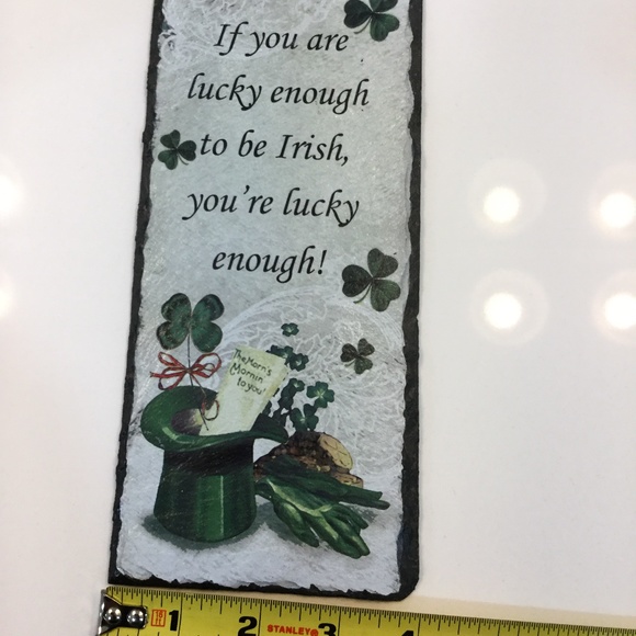 Slate Wall Hanging Irish - Picture 6 of 6